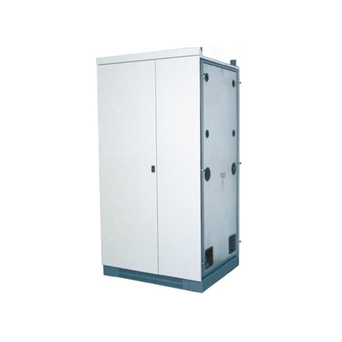 Powder coated industrial metal cabinet — custom enclosure finish Melbourne