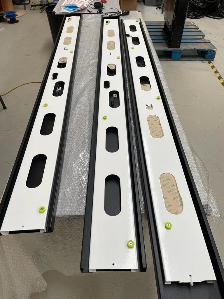 Architectural Lighting Enclosure — custom fabrication by Orion Metal Industries
