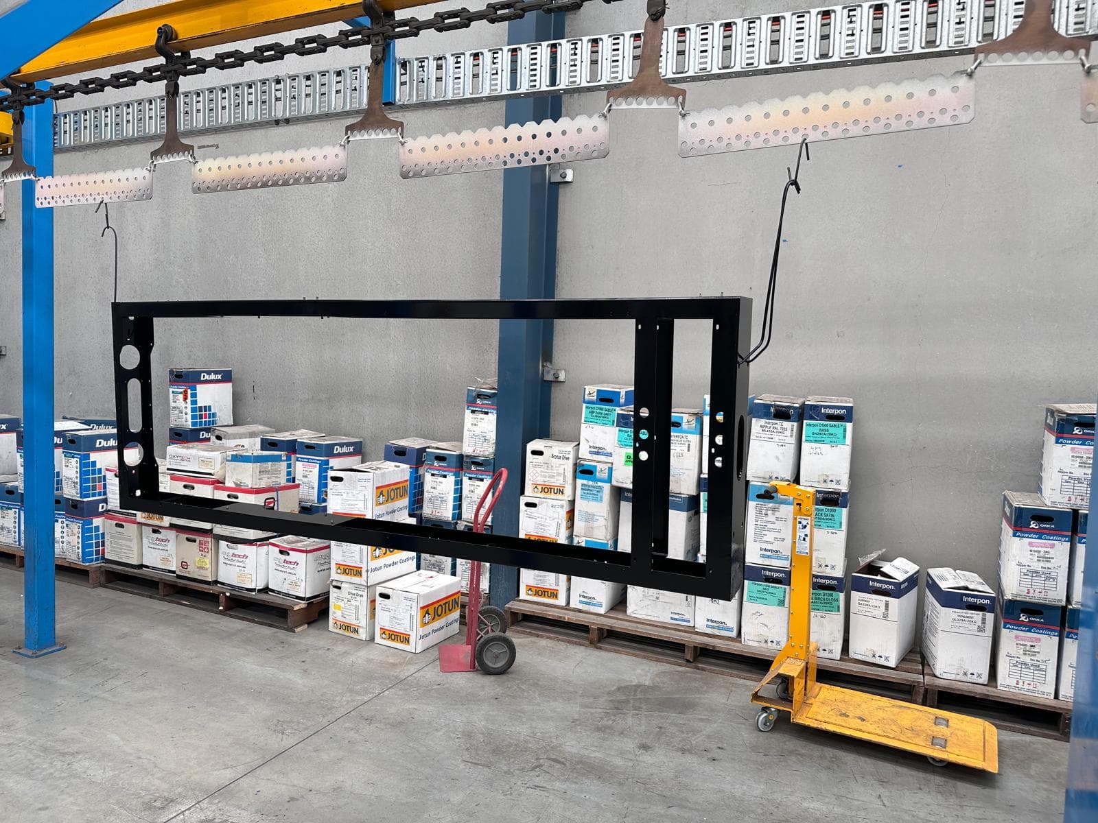 Powder Coating — Orion Metal Industries Moorabbin